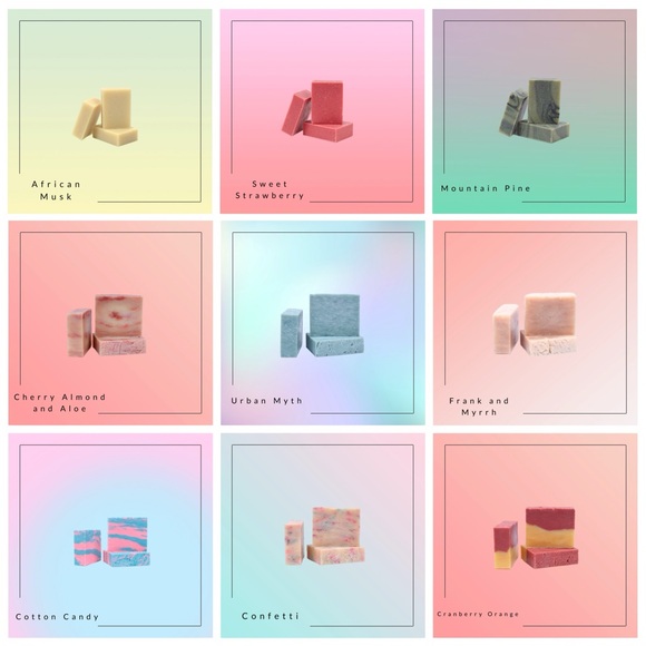 Brand New Bundle 3pcs soaps + 1 Free lip Balm - Picture 2 of 5